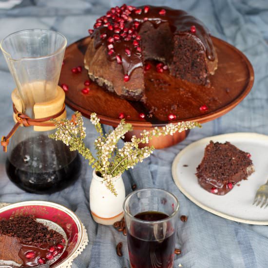 Rye Chocolate Cake