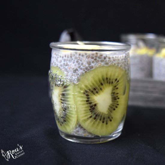 Orange Blossom Water Chia Pudding