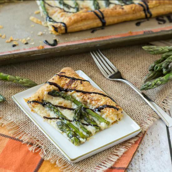 Asparagus Gruyere Tart