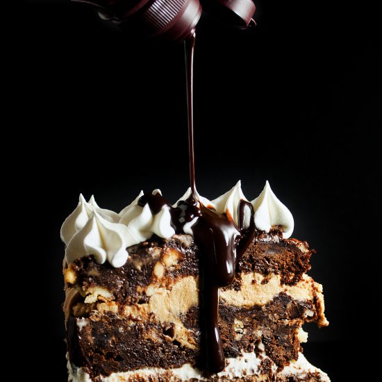 Brownie Ice Cream Cake