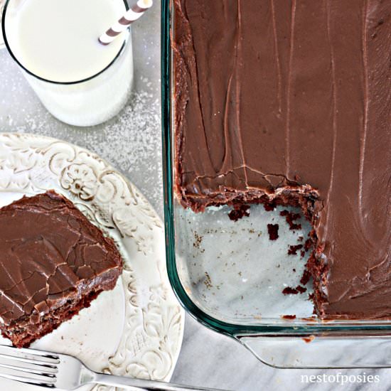 Grandma’s Texas Sheet Cake
