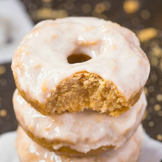 Cinnamon Bun Breakfast Doughnuts