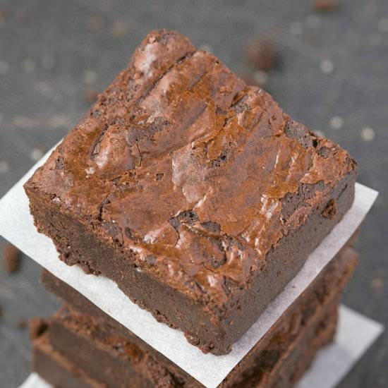 Flourless Fudge Brownies