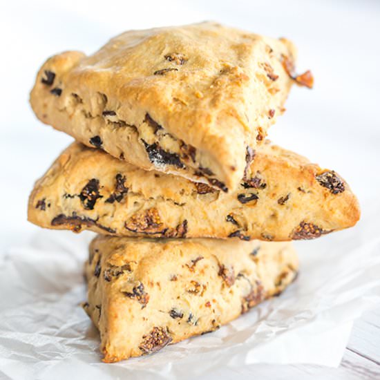Honey-Fig Scones