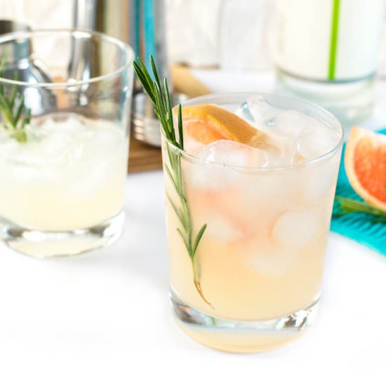 Lime and Rosemary Gin Gimlet