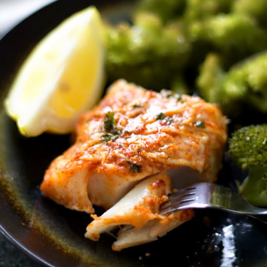 Parmesan Crusted Cod
