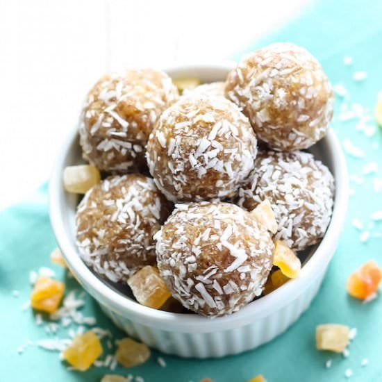 Tropical Coconut Energy Balls