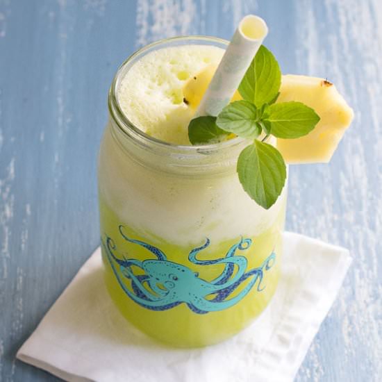 Pineapple Mint Agua Fresca