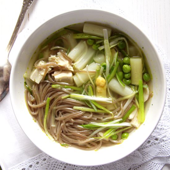 Asparagus Chicken Soup