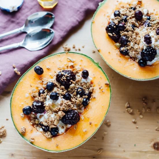 Cantaloupe Breakfast Bowls