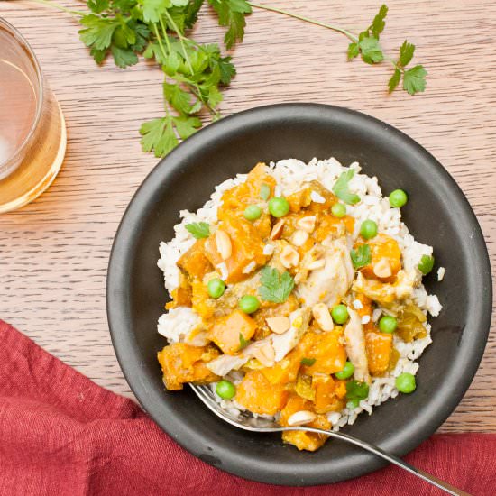 Slow Cooker Chicken Curry
