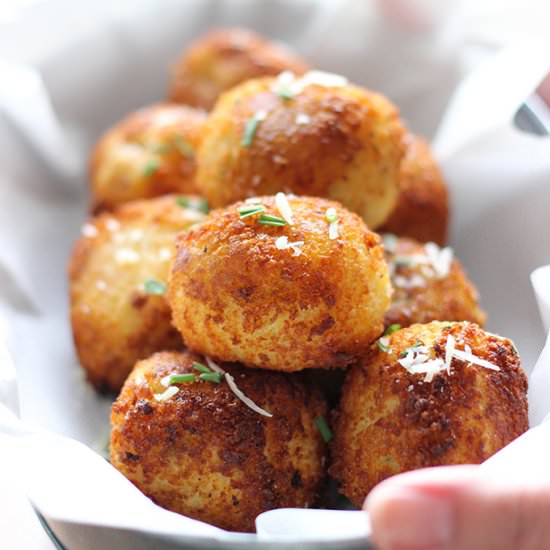 Loaded Mashed Potato Balls