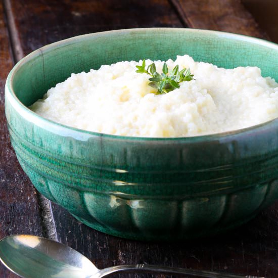 Delta Blues Creamy Rice Grits