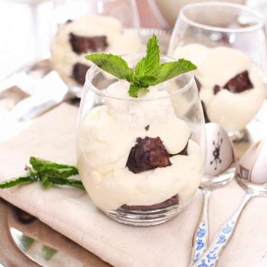 White Chocolate Mousse Parfait