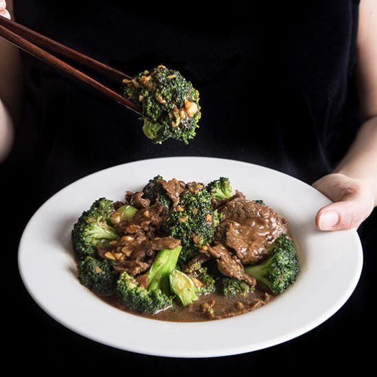 Stir-Fried Beef and Broccoli