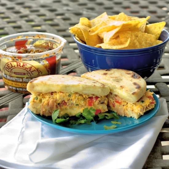Triple Decker Grilled Cheese