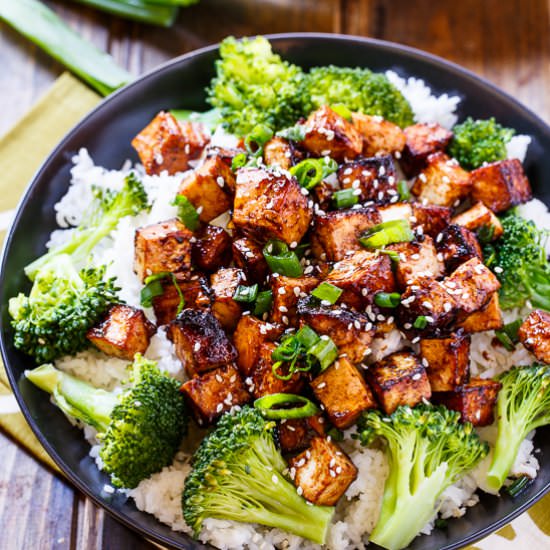 Asian Garlic Tofu