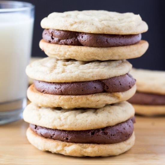 Peanut Butter Sandwich Cookies