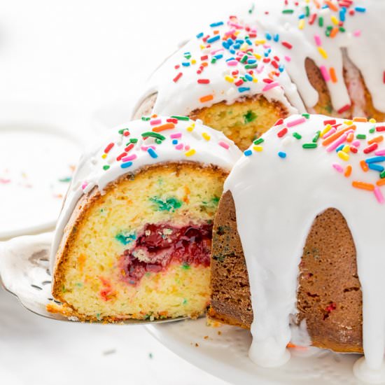 Cherry Surprise Cake