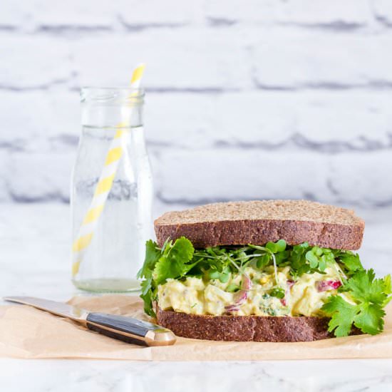 Avocado and Egg Mayo Sandwich