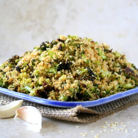 Roasted Broccoli Couscous