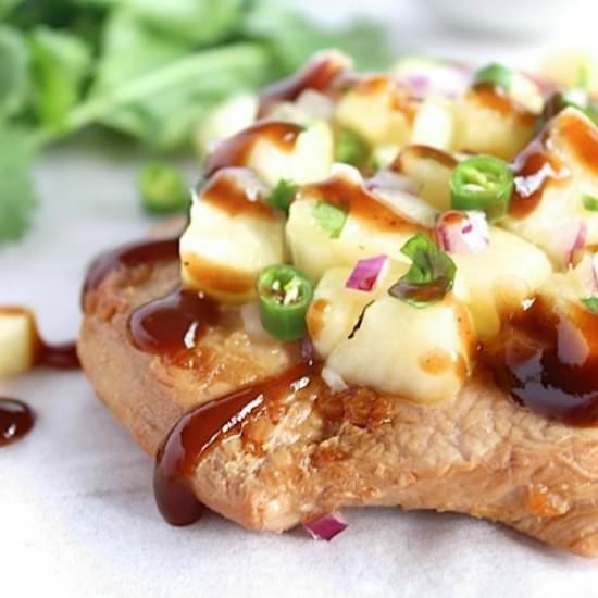 Teriyaki Chicken + Pineapple Salsa