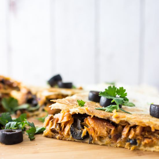 Smoked Salmon Quesadilla