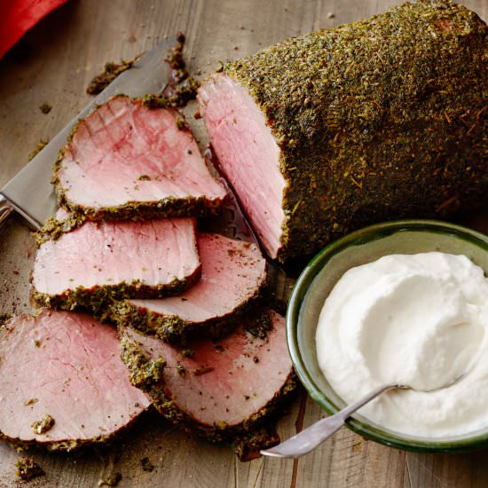 Herb-Crusted Beef Roast