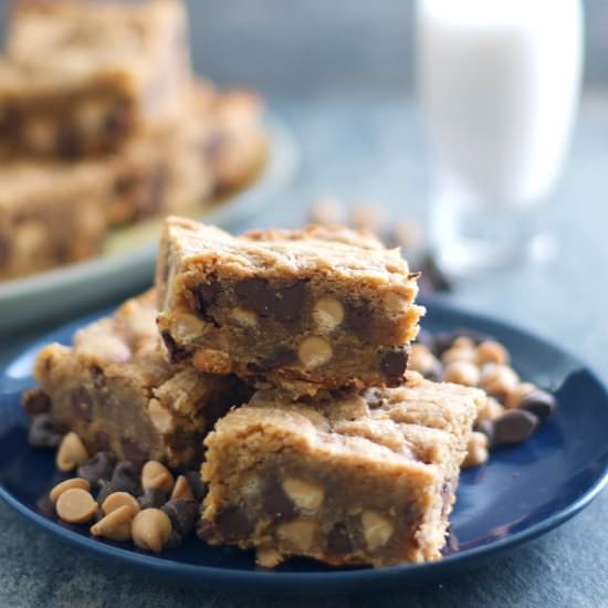 Gluten Free Peanut Butter Brownies