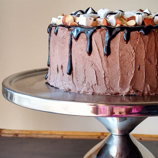 Rocky road cake