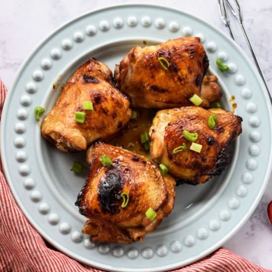 Four Ingredient Soy Glazed Chicken