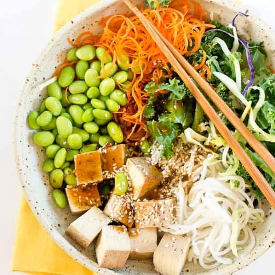 ASIAN RICE NOODLE BOWL