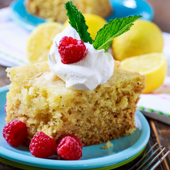Slow Cooker Lemon Cake