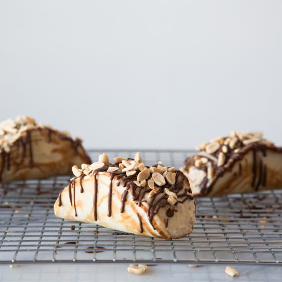 Peanut Butter Choco Taco