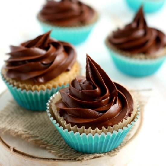 Gluten Free Vanilla Cupcakes
