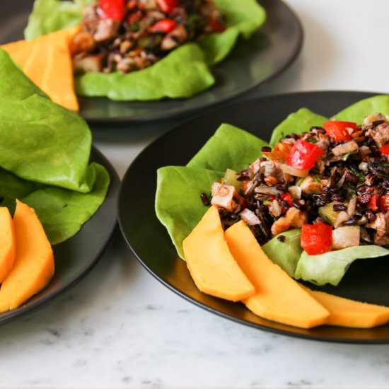 Turkey, Black and Wild Rice Salad