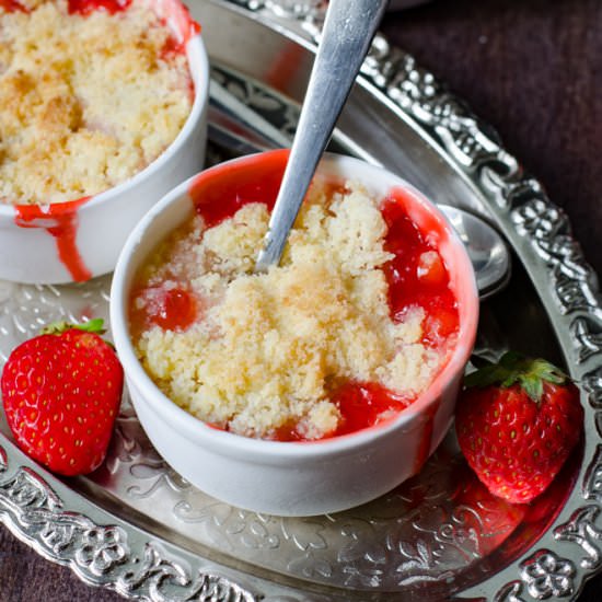 Strawberry Crumble