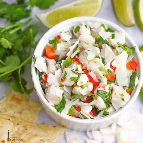 Coconut Lime Ceviche