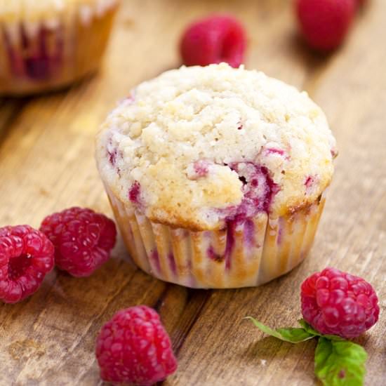 Raspberry Streusel Muffins