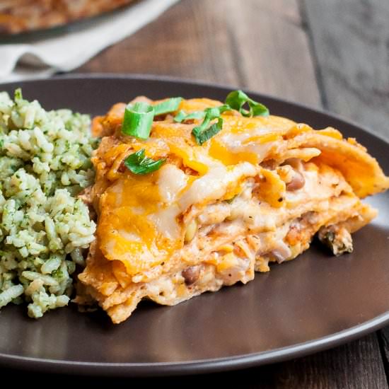 Veggie Enchilada Pie