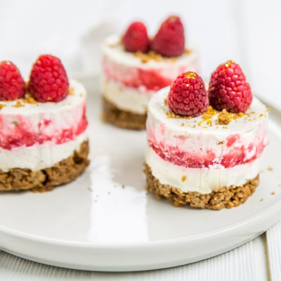 Mini Cheesecake Raspberry Speculoos