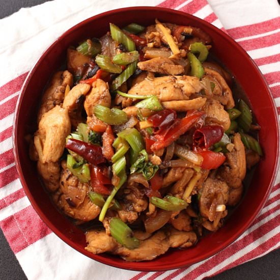 Chicken and Black Bean Stir Fry