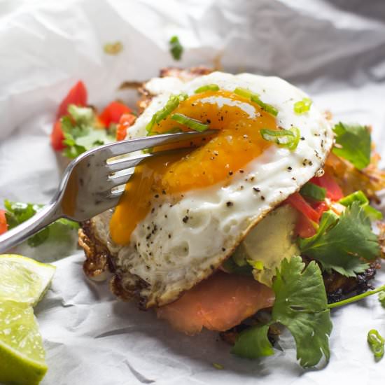 Hash BROWN BREAKFAST TOSTADA