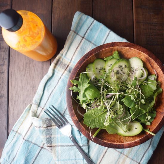 Carrrot Ginger Miso Dressing
