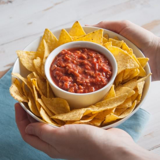 Smoky & “Meaty” Tomato Dip