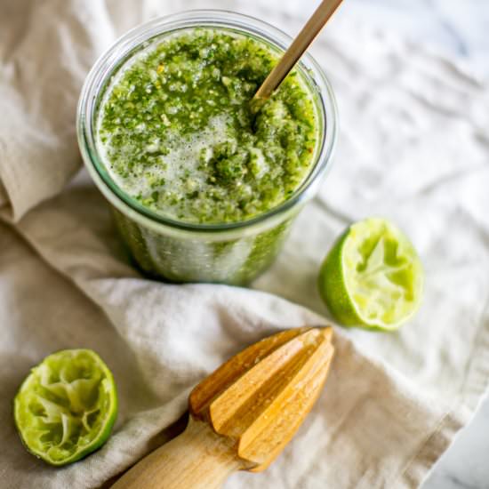 Easy Homemade Mexican Salsa Verde