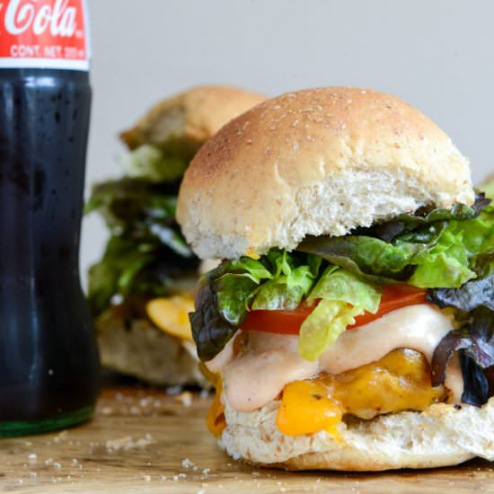 turkey burgers with bbq aioli