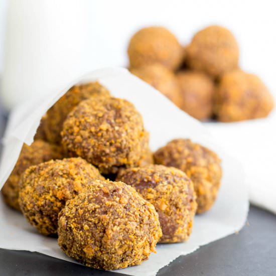 Butterfinger Donut Holes
