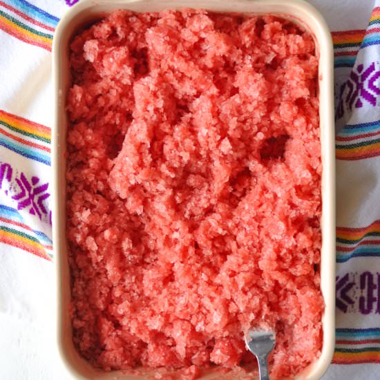 Watermelon Granita