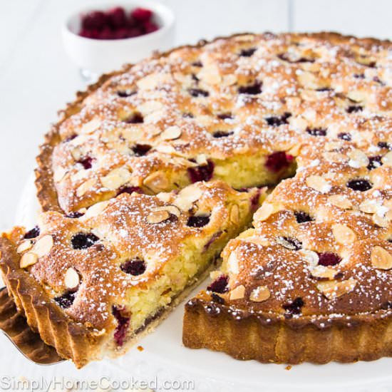 Raspberry Almond Tart